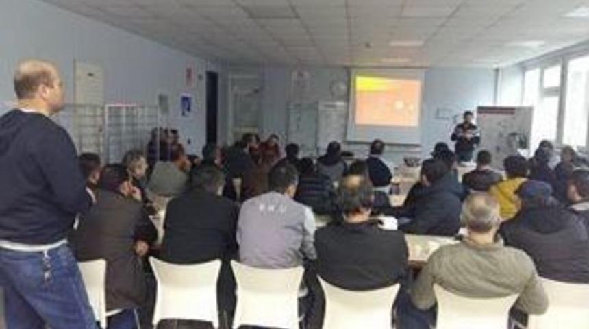 Osmaneli&rsquo;de Yangın Eğitimi