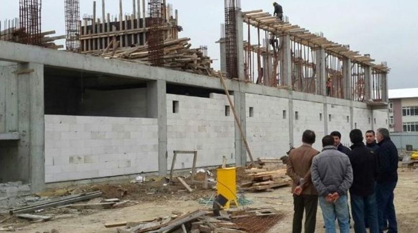 Başkan To&ccedil;oğlu Akom Projesi&rsquo;nde Devam Eden &Ccedil;alışmaları İnceledi