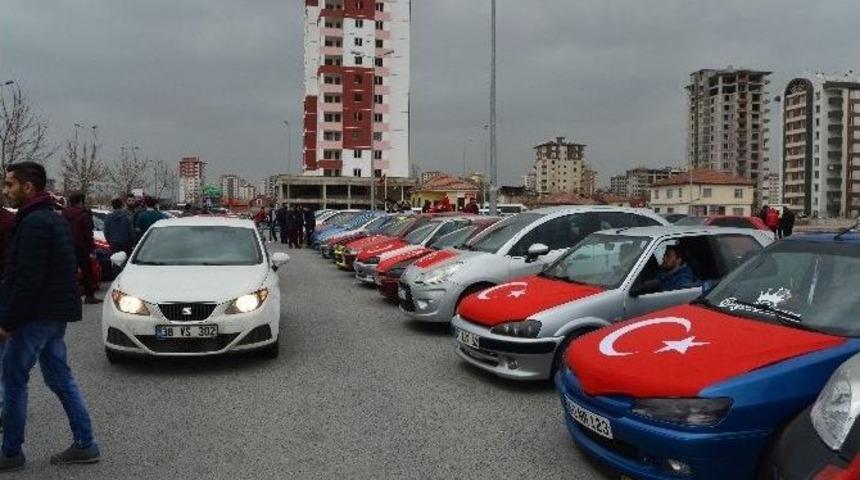 Peugeot Team&rsquo;dan Ter&ouml;re Tepki Konvoyu