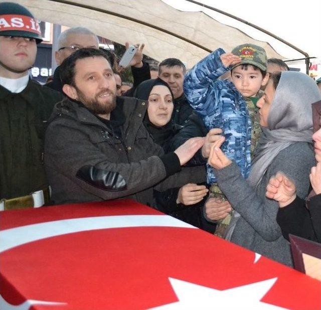 Ordu Şehidini Gözyaşlarıyla Uğurladı