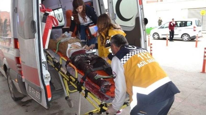 İneg&ouml;l&rsquo;de Bı&ccedil;aklı Kavga: 1 Yaralı