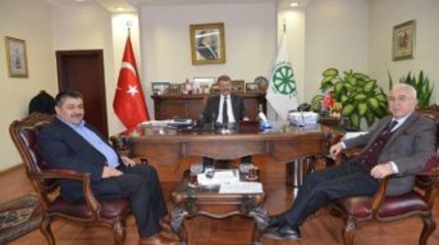 Kayseri Ticaret Odasından Kayseri Şeker&rsquo;e Vergi Rekortmenliği Ziyareti