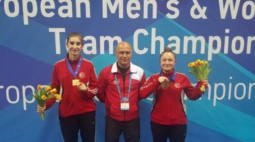 Bengisu Er&ccedil;etin Ve Zehra Erdem Avrupa Şampiyonu Oldu