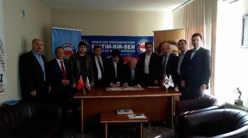 Memur-sen Protokol İmzalamaya Devam Ediyor