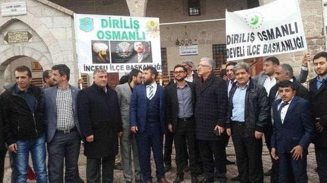 Diriliş Başkanları Şehidin Köyünde Terörü Lanetledi