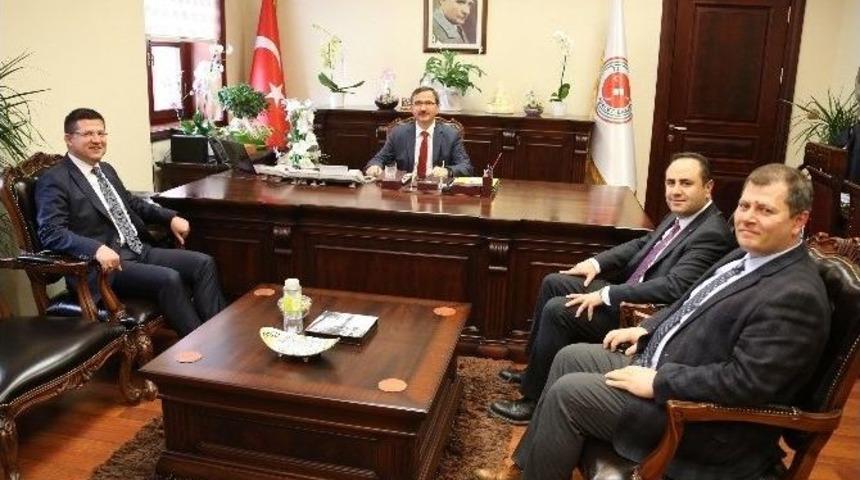 Başkan Subaşıoğlu Ankara&rsquo;da Girişimlerde Bulundu