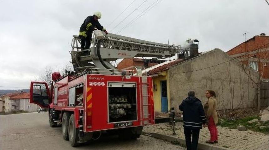 Baca Yangını Korkuttu