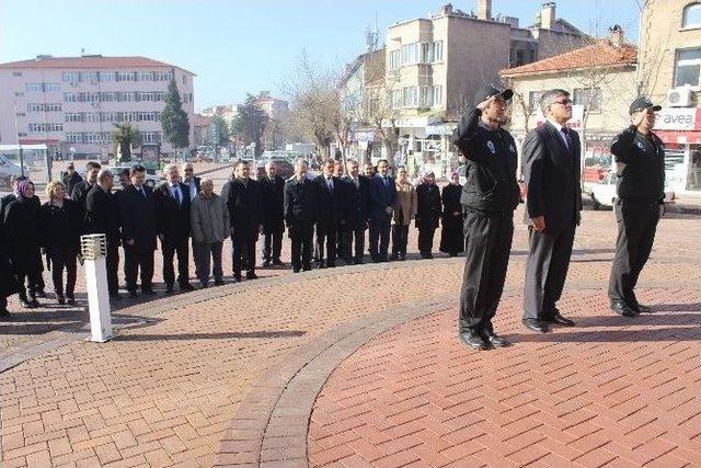 Vergi Haftası Kutlamaları Tavşanlı’da Çelenk Sunumu İle Başladı