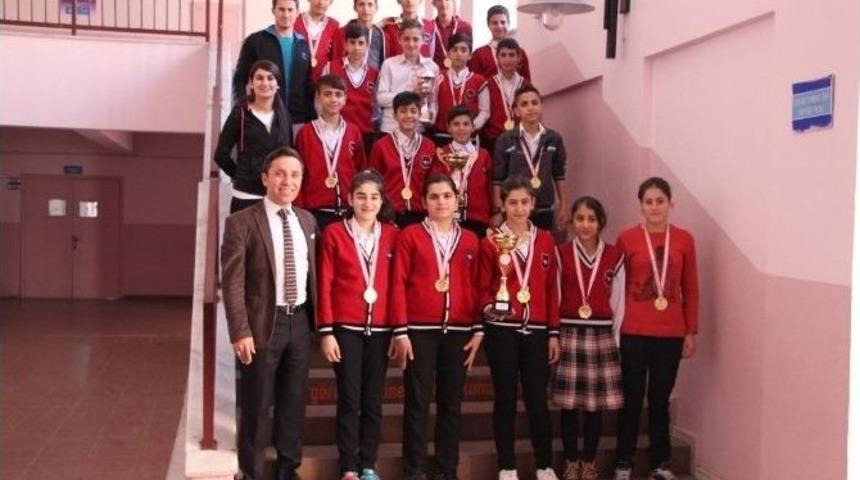 Silopi&rsquo;de &Ouml;ğrenciler 3 Farklı Dalda İl Birinciliği Elde Etti