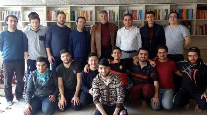 Milletvekili İshak Gazel Ensar Vakfı&rsquo;nın &Ouml;ğrencileriyle Buluştu