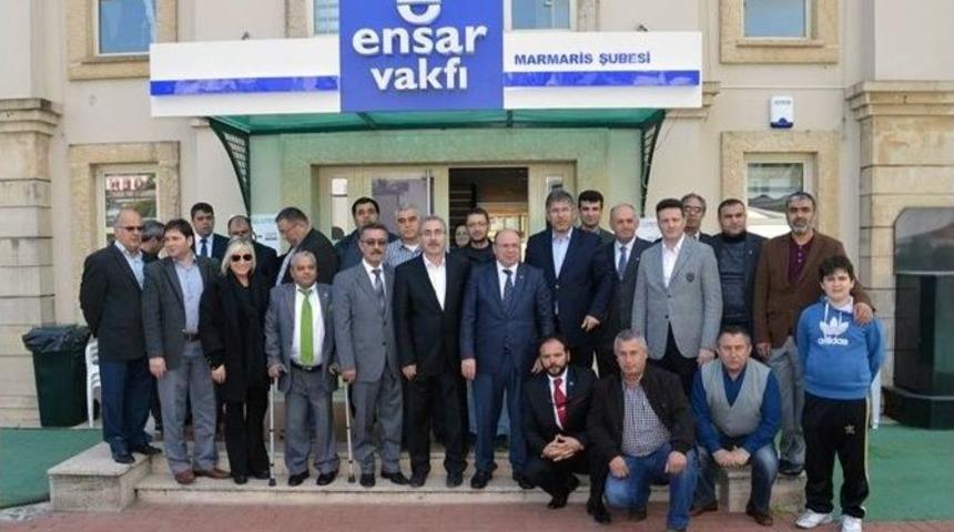 Öztürk’ten Marmaris Ensar Vakfı’na Ziyaret