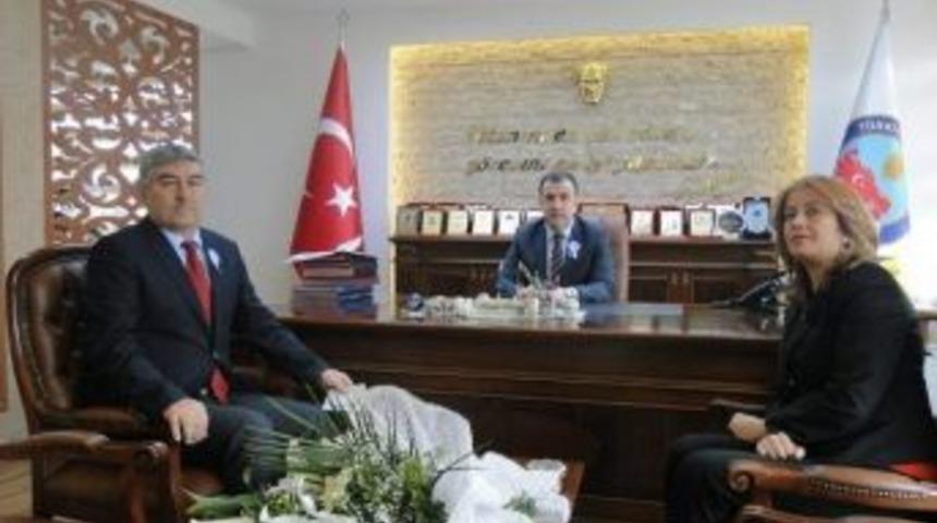 Avanos Mal Müdürü Başkan, Kaymakam Eldivan’ı Ziyaret Etti