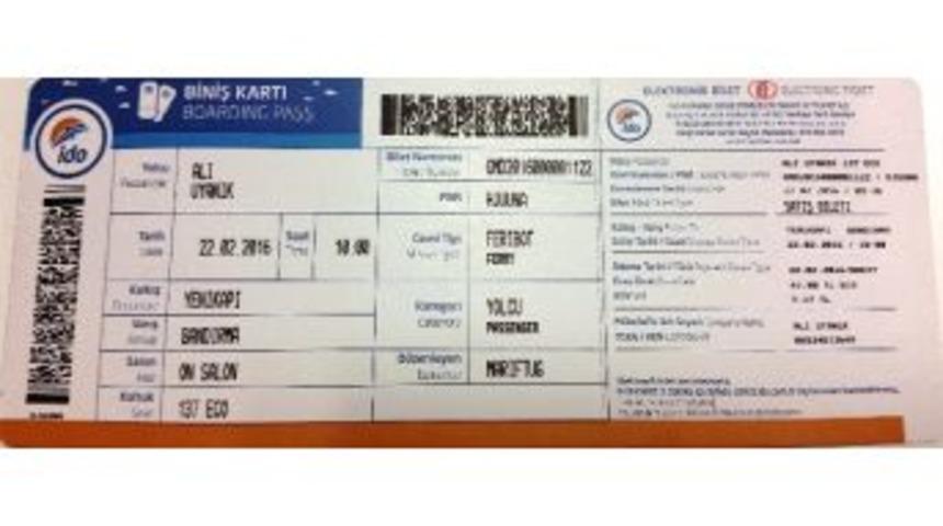 İdo, 1 Mart&rsquo;ta E-bilet&rsquo;e Ge&ccedil;iyor