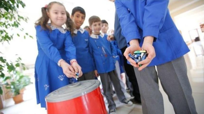 K&ouml;rfez Belediyesi&rsquo;nden Atık Pil Kampanyası