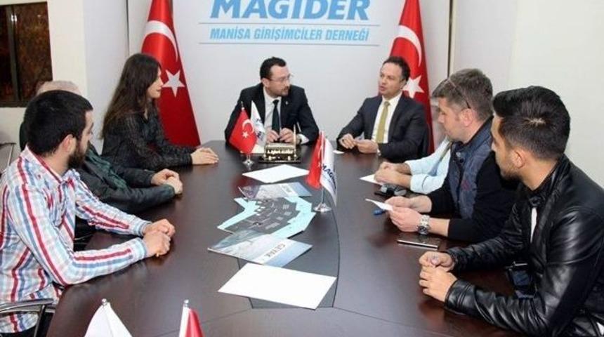 Spor İl M&uuml;d&uuml;r&uuml; Duman&rsquo;dan Magider&rsquo;e Ziyaret