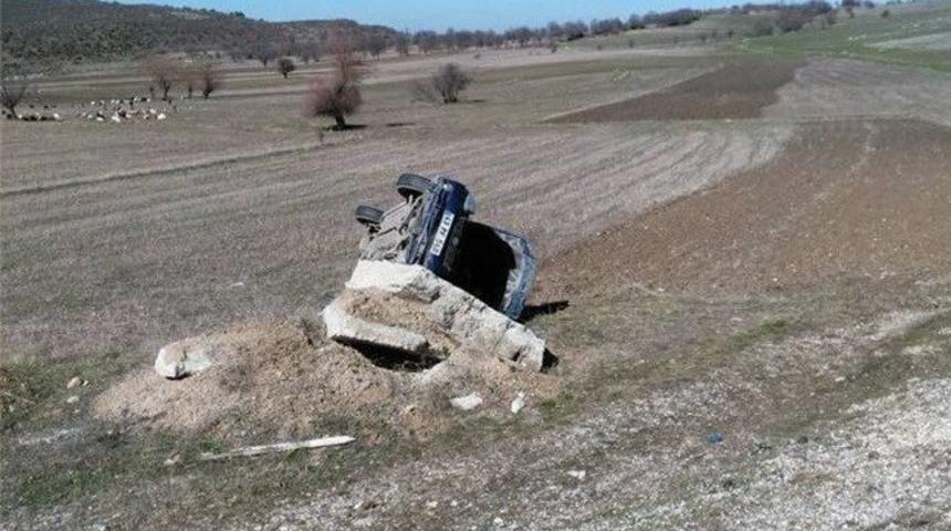 Emet Belediye Başkan Yardımcısı Trafik Kazasında Yaralandı