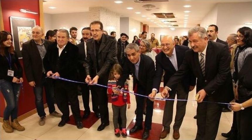 Aziz Yavuzdoğan&rsquo;ın Karikat&uuml;r Sergisi