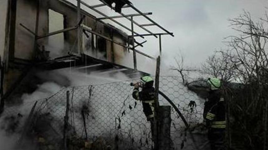 Safranbolu&rsquo;da Ev Yangını