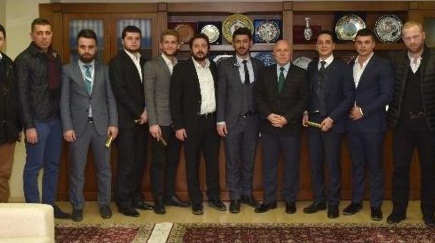 Gen&ccedil; M&uuml;siad &Uuml;yeleri, Başkan Sekmen&rsquo;i Ziyaret Etti