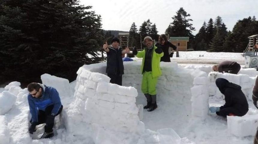 Dağcıların İglo Keyfi