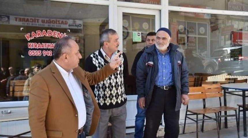 Vali G&uuml;naydın Ve Başkan Babaş, Esnaf Ziyaretlerinde Bulundu