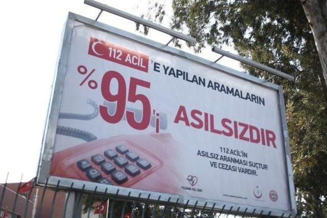 “yaşama Yol Ver” Afişleri Adana’da