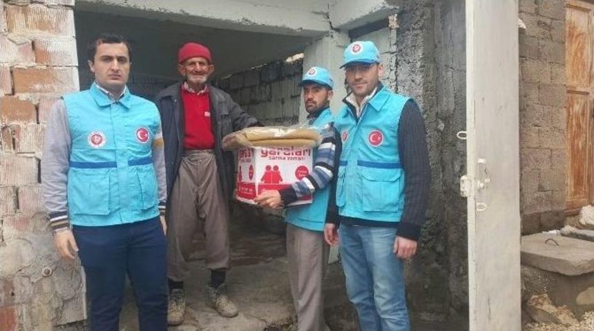 Ter&ouml;r Mağdurları İ&ccedil;in G&ouml;nderilen Yardımlar Dağıtıldı