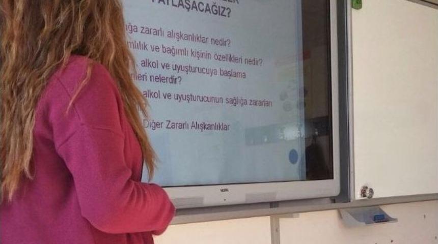 Ortaokul &Ouml;ğrencilerine Sigaranın Zararları Anlatıldı
