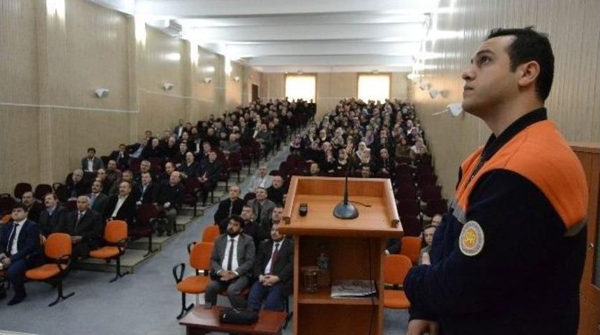 Din G&ouml;revlilerine Temel Afet Eğitimi