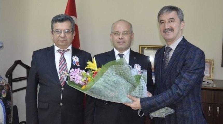 Vergi Dairesi M&uuml;d&uuml;r&uuml;nden Başkan Şirin&rsquo;e Davet