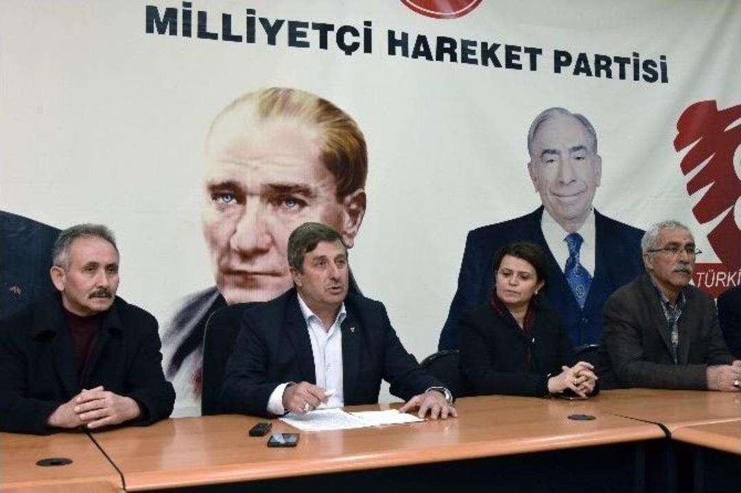 G&ouml;revden Alınan Mhp G&uuml;m&uuml;şhane İl Başkanı Ali Ateş: