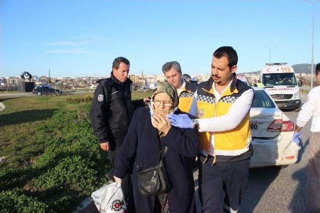 Alkoll&uuml; S&uuml;r&uuml;c&uuml; Polisten Ka&ccedil;tı, Geri D&ouml;n&uuml;ş Yolunda Aynı Noktada Başka Bir Araca &Ccedil;arptı