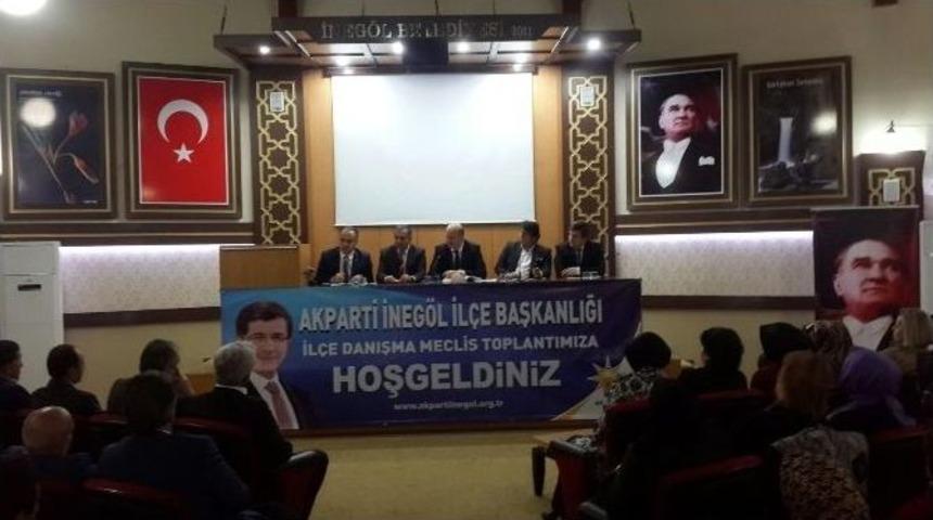 Ak Parti İl&ccedil;e Danışma Meclisi Toplandı
