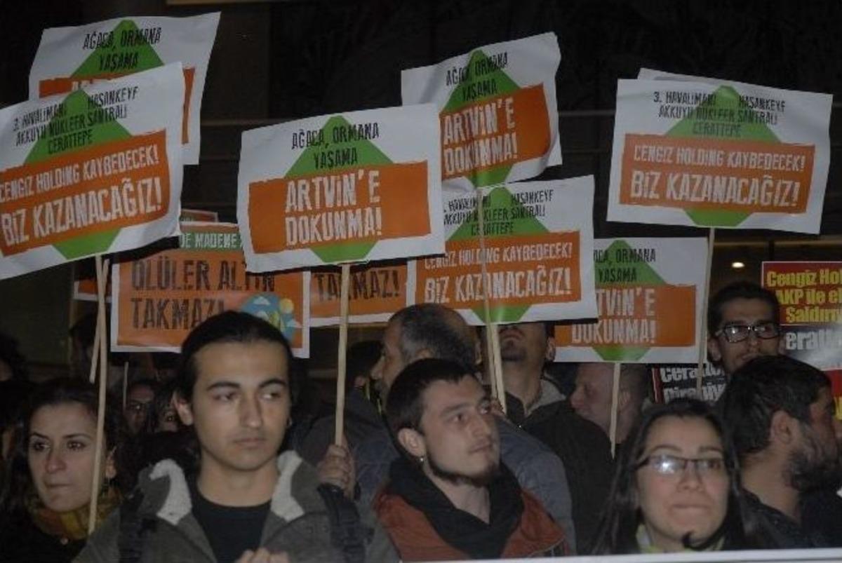 Eskişehir&rsquo;de &rsquo;cerattepe&rsquo; Eylemi