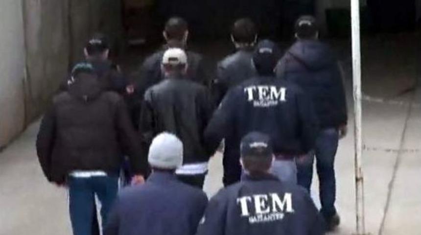 Suriye&rsquo;ye Ge&ccedil;mek İsteyen 5 Daeş &Uuml;yesi Yakalandı