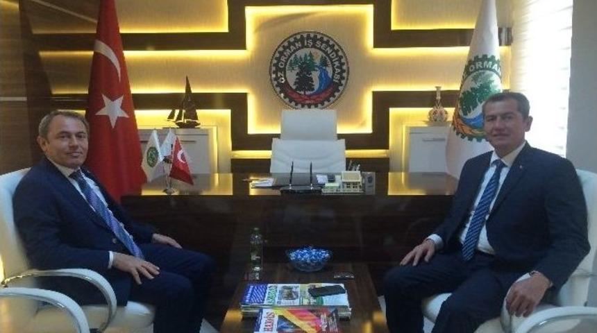 Ak Partili Tin&rsquo;den &Ouml;z Orman İş&rsquo;e Ziyaret