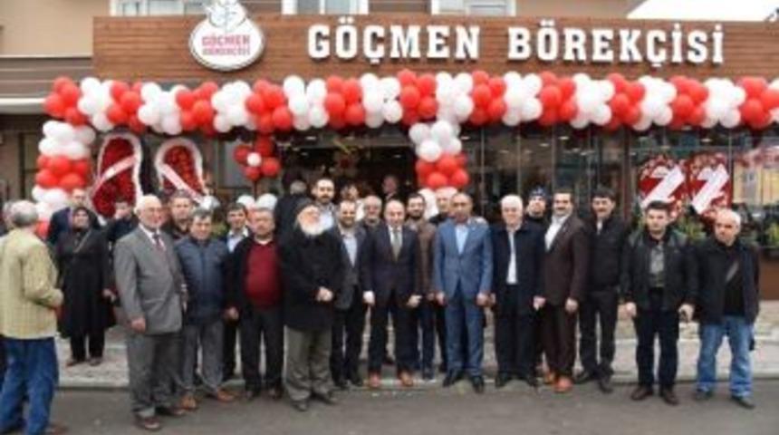 Başkan &Uuml;z&uuml;lmez, İşyeri A&ccedil;ılışında