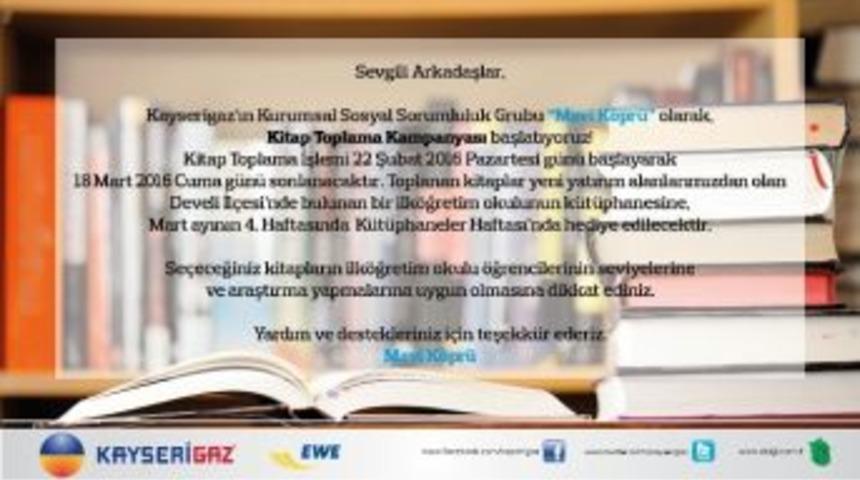 Kayserigaz Sosyal Sorumluluk Projelerine Devam Ediyor