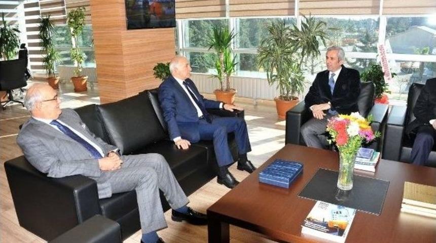 Vali Ve Başkandan Kgm B&ouml;lge M&uuml;d&uuml;r&uuml; Keskin&rsquo;e Ziyaret