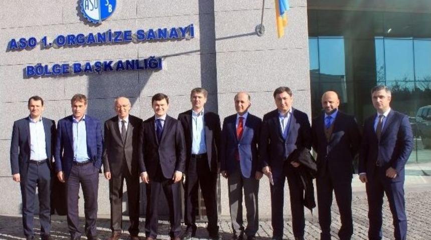 Aso İle Ukrayna Arasında Organize Sanayi B&ouml;lgesi İşbirliği