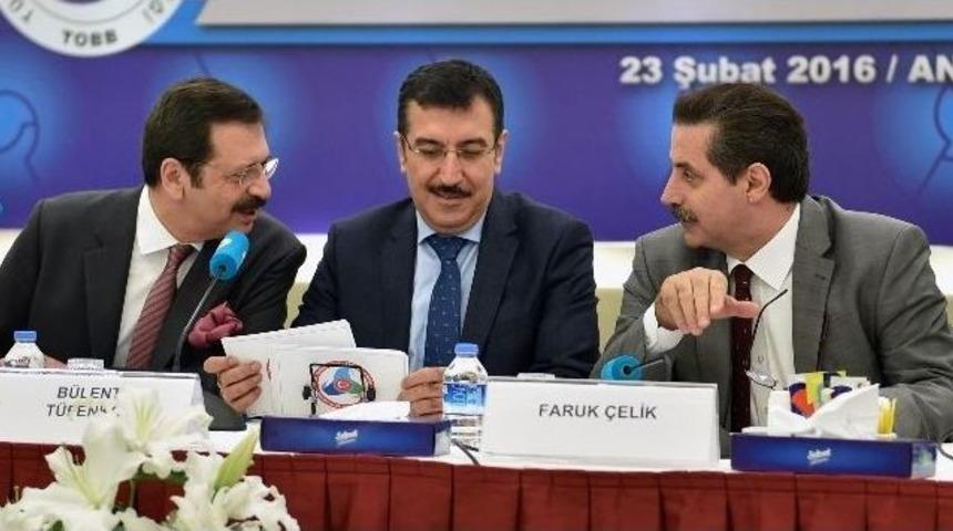 Hisarcıklıoğlu: "bu Sene B&uuml;y&uuml;mede Hedefimiz Y&uuml;zde 4"