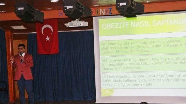 Sungurlu’da Öğrencilere Obezite Eğitimi