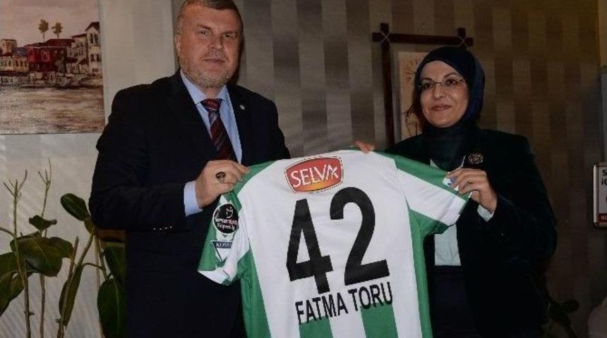 Başkan Toru, Torku Konyaspor&rsquo;a Konuk Oldu