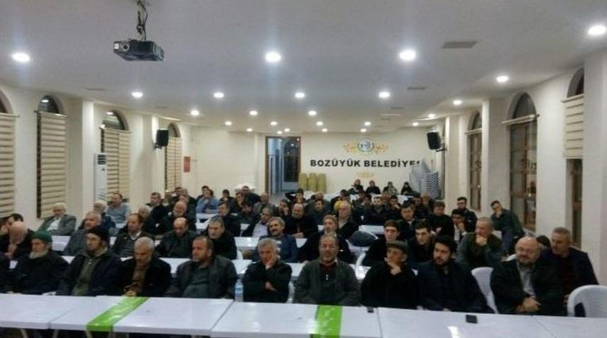 Saadet Partisi İl Divan Toplantısı Boz&uuml;y&uuml;k&rsquo;te Yapıldı