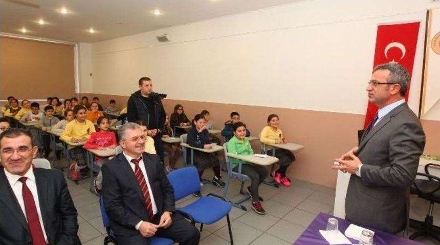 Başkan K&ouml;şker, &Ouml;ğrencilerin Konuğu Oldu