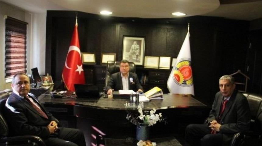 Babaeski Vergi Dairesi&rsquo;nden Babaeski Ticaret Ve Sanayi Odasına Ziyaret