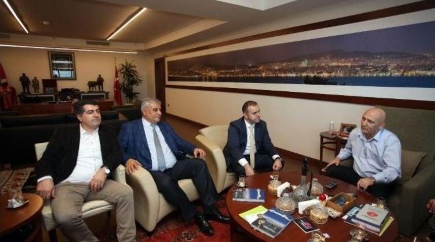 Chp Sancaktepe İl&ccedil;e Başkanından, Başkan Altınok &Ouml;z&rsquo;e Ziyaret