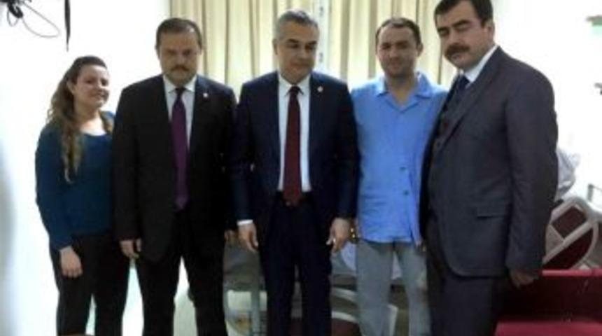 Ak Parti&rsquo;li Vekiller, Nazillili Gazileri Gata&rsquo;da Ziyaret Etti