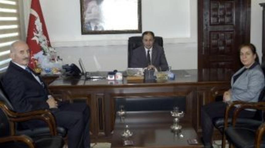 Malkara Vergi Dairesi&rsquo;nden Kaymakam Osman Altın&rsquo;a Ziyaret