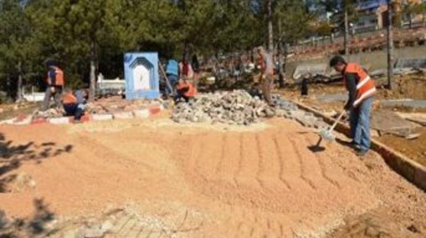 Moymul Mezarlığı&rsquo;nda Parselasyon &Ccedil;alışması